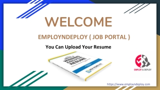 Jobs Recruitment | Latest Job | Apply Job Online | Job Portal | Employndeploy.com