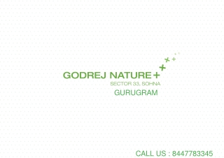 Godrej Nature Sohna Gurgaon Sector 33 New Launch By Godrej Properties