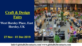 Craft & Design Fairs