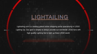 Lightailing | Custom-designed Lego Lighting Kit-Free Shipping