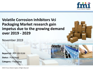 Volatile Corrosion Inhibitors Vci Packaging Market