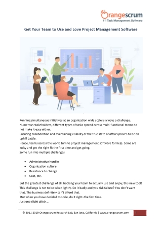 Get Your Team to Use and Love Project Management Software