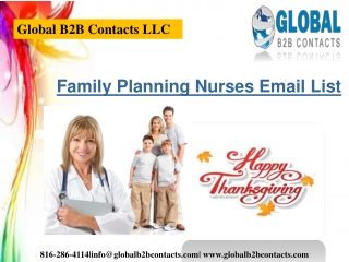 Family Planning Nurses Email List