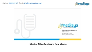 Medical Billing Services in New Mexico