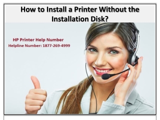 How to Install a Printer Without the Installation Disk?