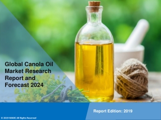 Canola Oil Market by Application, Packaging, Key Players, Demand and Forecast Till 2024