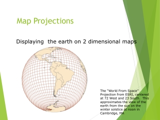 Map Projections