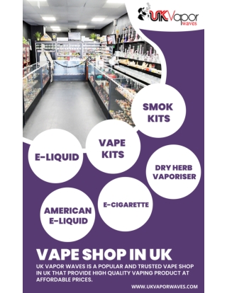 Vape shop in UK