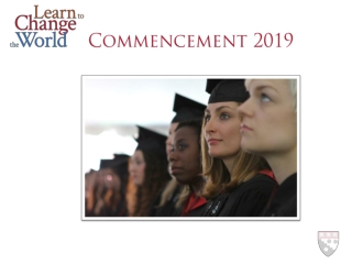 Commencement 2019