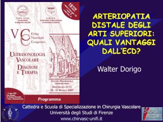 ARTERIOPATIA DISTALE DEGLI ARTI SUPERIORI: QUALI VANTAGGI DALL’ECD?