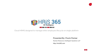 Cloud HRMS designed to manage entire employee lifecycle on single platform
