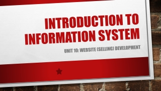 Introduction to information system