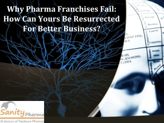 How Can Yours Be Resurrected For Better Business of Pharma?