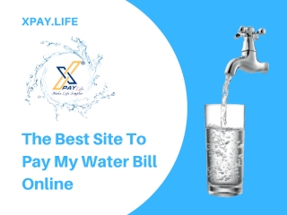 pay online Water bill