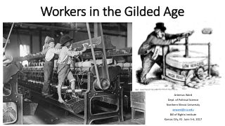 Workers in the Gilded Age