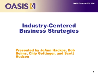 Industry-Centered Business Strategies