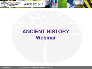 ANCIENT HISTORY Webinar