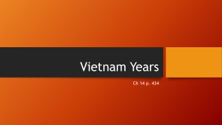 Vietnam Years