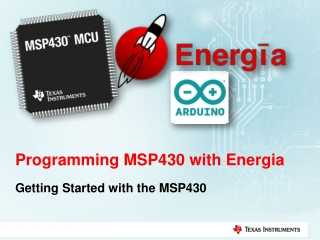 Programming MSP430 with Energia