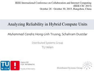 Analyzing Reliability in Hybrid Compute Units