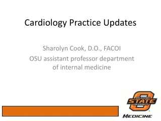 Cardiology Practice Updates