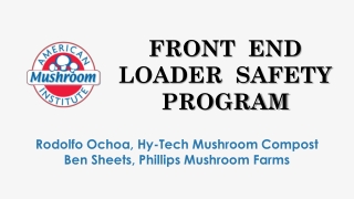 FRONT END LOADER SAFETY PROGRAM