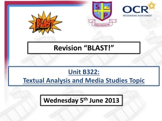 Revision “BLAST!”