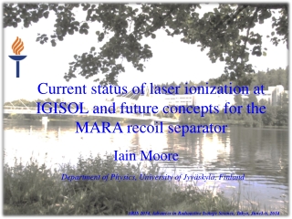 Current status of laser ionization at IGISOL and future concepts for the MARA recoil separator