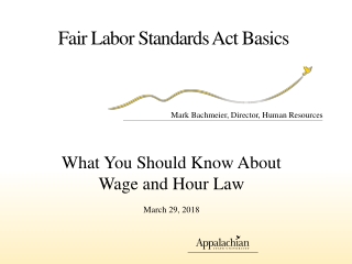 Fair Labor Standards Act Basics