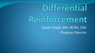 Differential Reinforcement