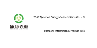 WuXi Hyperion Energy Conservations Co., Ltd Company Information &amp; Product Intro