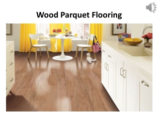 Wood Parquet Flooring