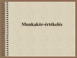 Munkakör-értékelés