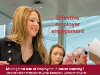 Making best use of employers in career learning?