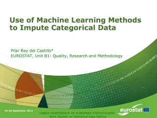 Use of Machine Learning Methods to Impute Categorical Data