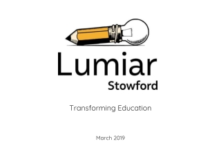 Transforming Education March 2019