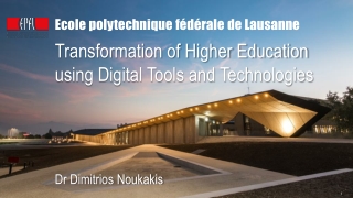 Ecole polytechnique fédérale de Lausanne