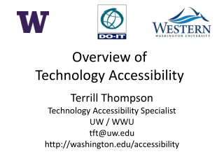 Overview of Technology Accessibility