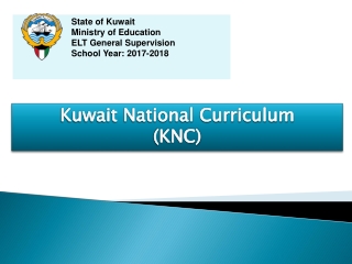 Kuwait National Curriculum (KNC)