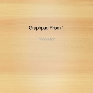 Graphpad Prism 1