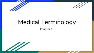 Medical Terminology