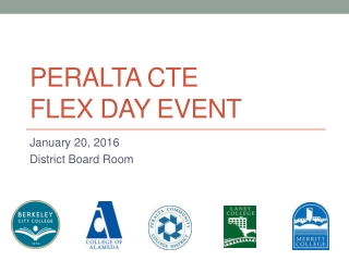 Peralta CTE Flex Day event