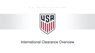 International Clearance Overview