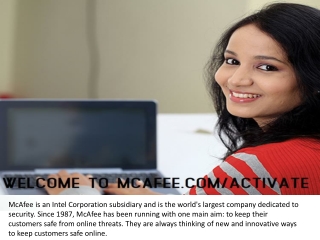 McAfee.com/activate - Download and Activate McAfee Product Online