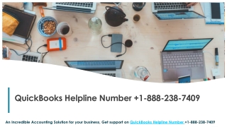 QuickBooks Helpline Number 1-888-238-7409