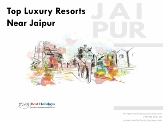 Weekend Getaways near Jaipur | Resorts near Jaipur