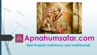 best punjabi marriage bureau in punjab 01814640041 apnahumsafar.com