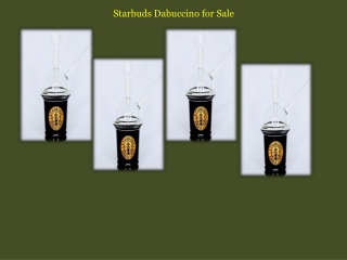 Starbuds Dabuccino For Sale