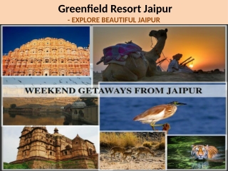 Greenfields Resort Jaipur | Resorts in Jaipur