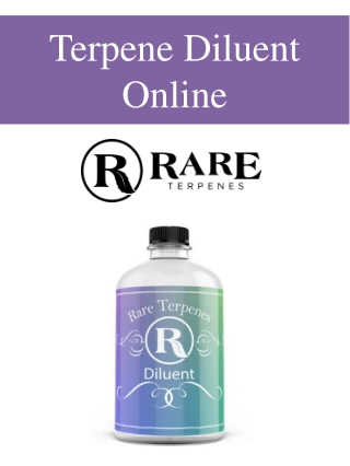 Terpene Diluent Online